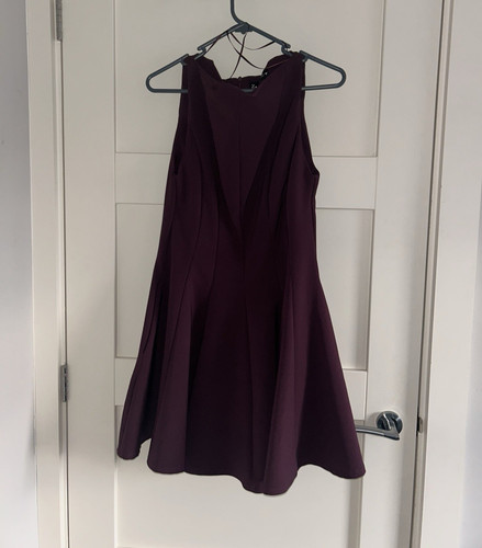 Zara purple round neck - round,