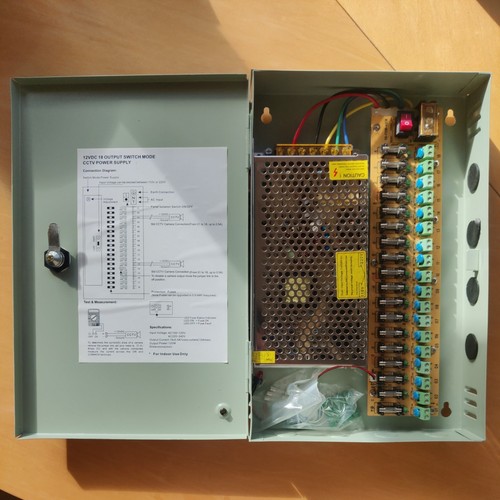 Cctv power supply - cctv, box,
