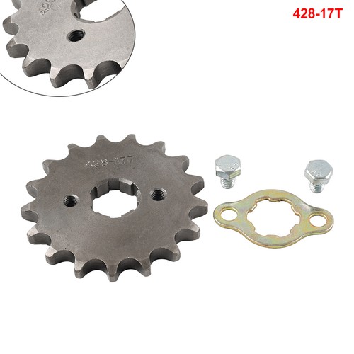 428 chain 20mm 17t front - 17t,