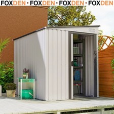7 x 5ft Galvanised Metal Shed