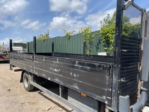 Flat bed alloy drop side - bed,