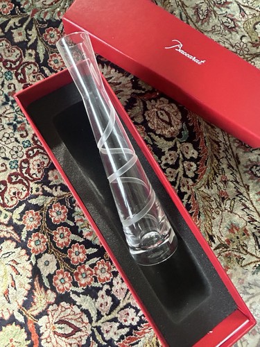 Baccarat crystal vase with - baccarat,