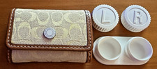 Coach Yellow Contact Lens Case