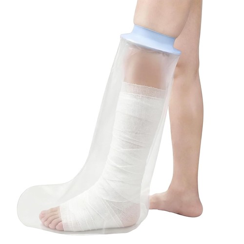 Waterproof leg cast - leg,