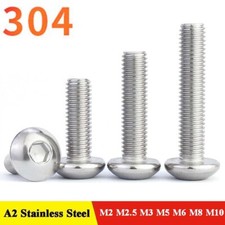 Large Button Head Screws,Hex