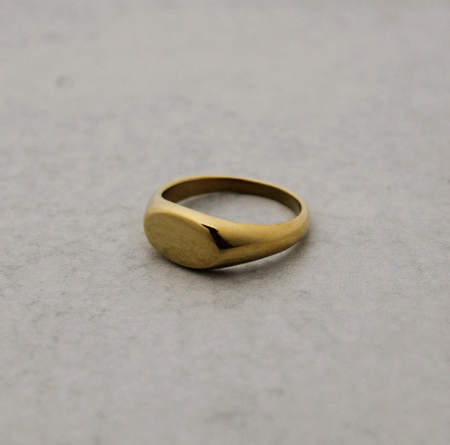 Gold landscape oval - landscape,