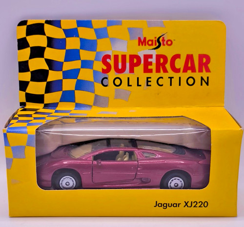 Maisto jaguar xj220 supercar - maisto,