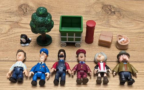 Bundle lot rare postman pat - bundle,