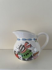 M&S Ceramic Jug - Christmas Design . New Without Tags.