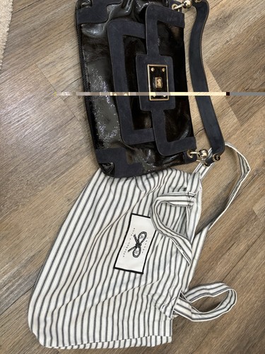 Anya hindmarch leather navy - anya,