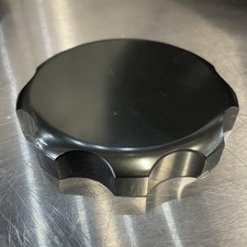 Chunky Black Fuel/Gas Cap Cover for 2000-2016 Triumph SE/Scrambler/T100/Thruxton