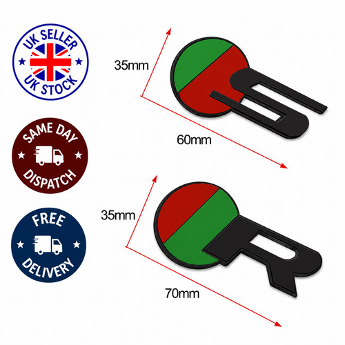 Sport metal car badge - sport,