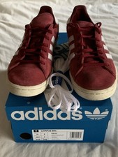 Adidas Original Campus 80s Mens Trainer UK Size 7 Burgendy