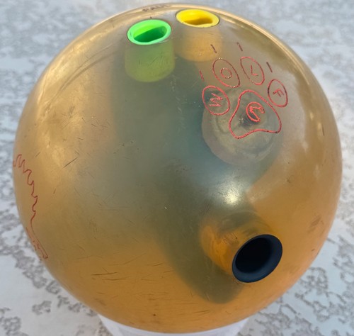 Ebonite clear wolf - clear, bowling