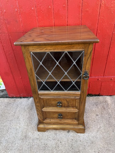 Vintage oak hifi drinks - oak,