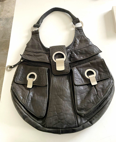 Armani jeans black leather - jeans,