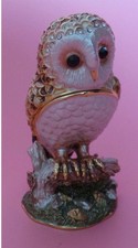 Little Gem Barn Owl Trinket