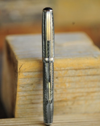 Esterbrook gray marble - gray, lever