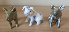 Collection of Pig Ornaments