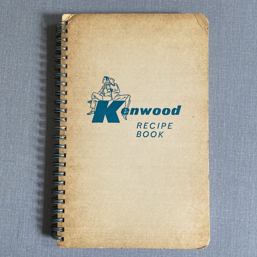 Vintage kenwood recipe book - vintage,