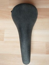 VINTAGE BROWN PERFORATED SUEDE LEATHER LIGHTWEIGHT BIKE SADDLE SEAT 