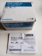 Shimano Exage 4000FA Empty Reel Box & Instructions