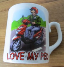 Moped mug new - mug, scooter
