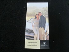 2000 Mercedes Price Brochure