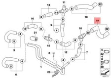 Genuine Radiator Coolant Hose