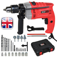 1200W Hammer Drill Heavy Duty Corded Electric Impact Drill with Bit Set + Case