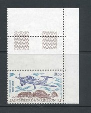 St Pierre and Miquelon 1991 SG 667 Piper Tomahawk  with margin Air MNH