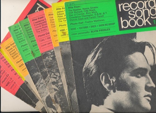 Record song book magazine - song,
