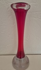 Vintage Aseda Glasbruk  red