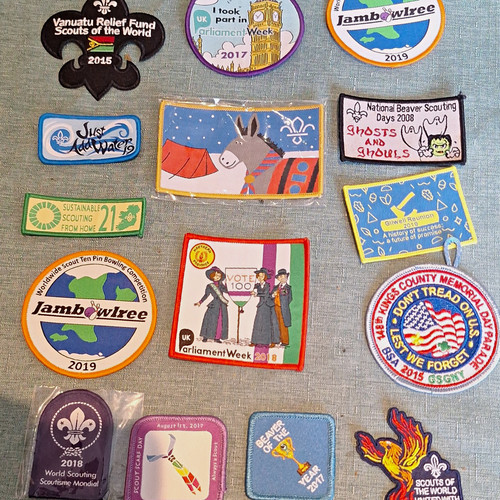 Scouting badges mixed - mixed, bundle