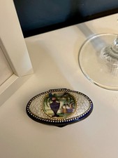 18th Century Blue Oval