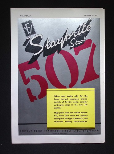 Original 1953 advert - original,