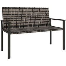 Outsunny Rattan Garden Bench