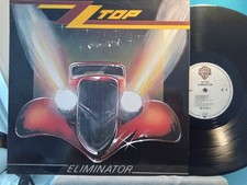 ZZ TOP LP ELIMINATOR + PICTURE SLEEVE  VG CON
