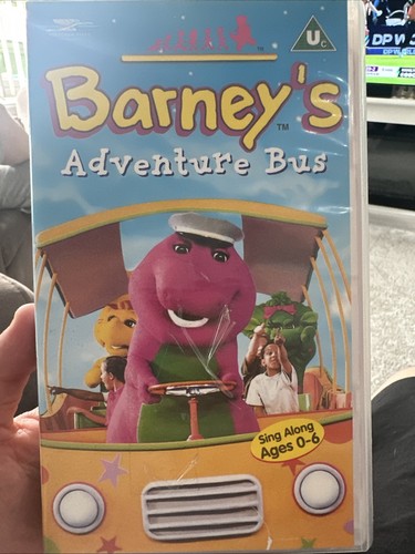 Barney adventure bus vhs - barney's,