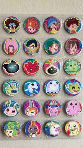 Digimon pog tazos - tazos, 140/140