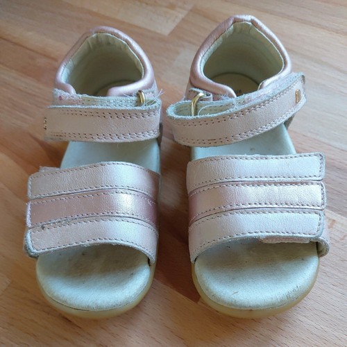 Bobux pink girls sandals size - bobux,