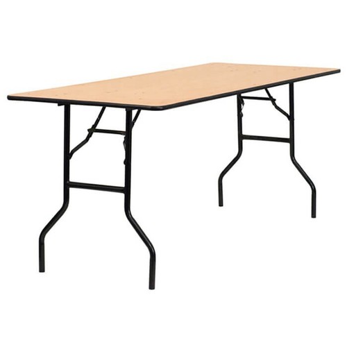 Wooden 5ft 2ft 6in banquet - x,