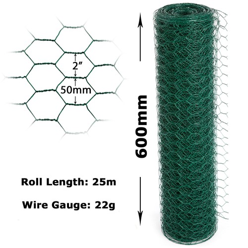 Pvc coated green - green, chicken