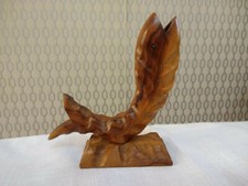 Hand Made Carved Wood Fish