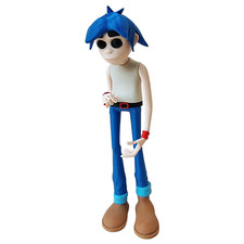 Gorillaz 2-D 3D Printed Figure