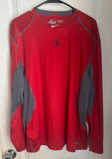 Nike Pro Combat Red Shirt