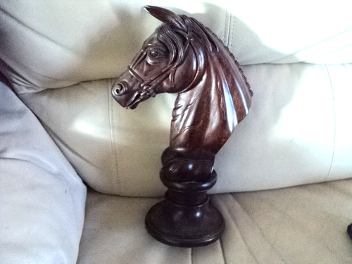 Antique large knight - large, (horse)knight