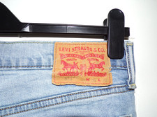 levi strauss 513 stretch blue jeans waist 32 inside leg 32 good cond