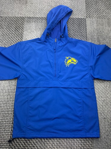 Champion blue windbreaker - champion,