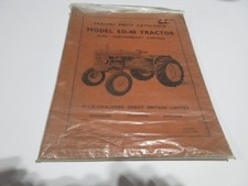Allis Chalmers Parts Catalogue